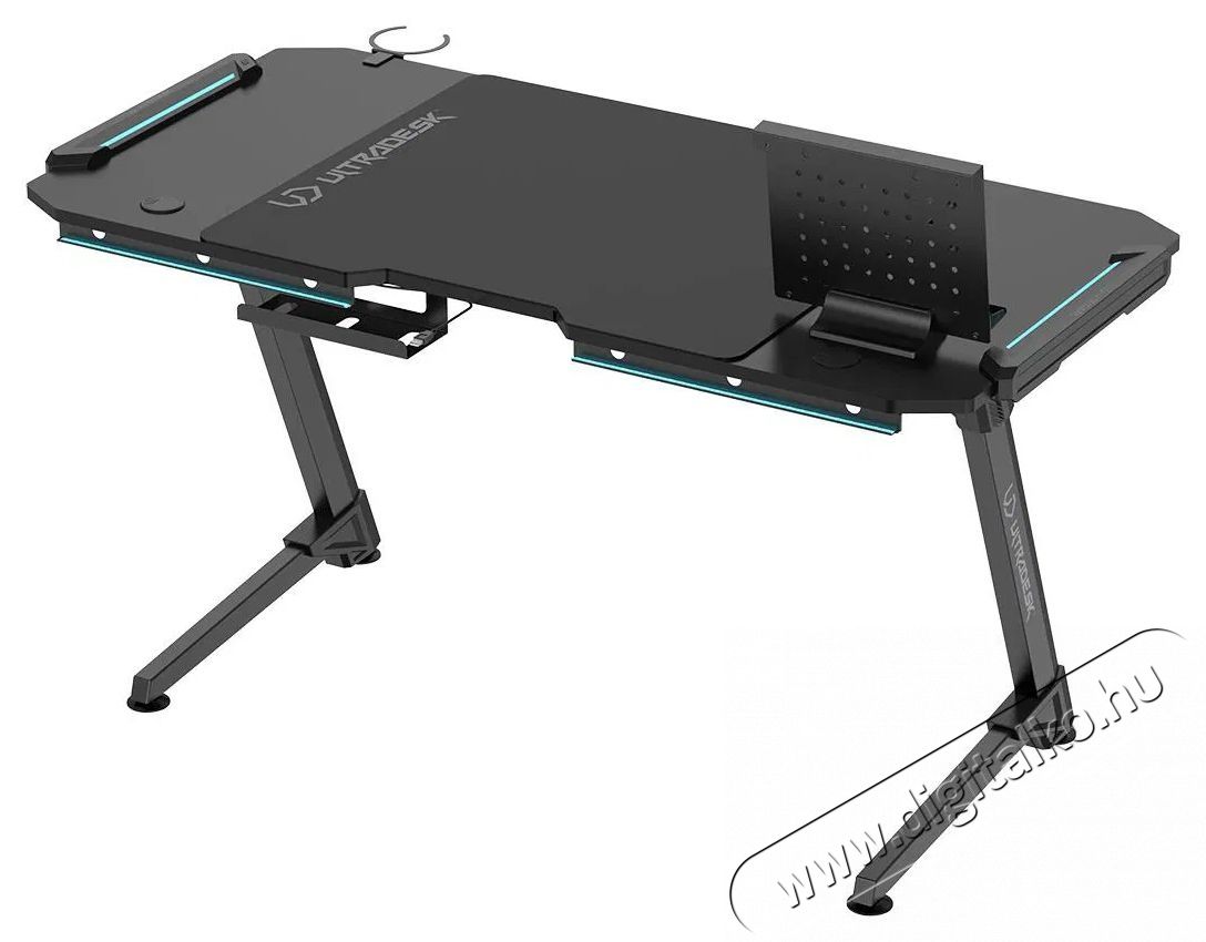 ULTRADESK Space XXL V2 fekete Iroda &eacute;s sz&aacute;m&iacute;t&aacute;stechnika - Egy&eacute;b sz&aacute;m&iacute;t&aacute;stechnikai term&eacute;k - 530766
