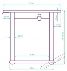 ULTRADESK UPLIFT - barna asztallap Iroda &eacute;s sz&aacute;m&iacute;t&aacute;stechnika - Egy&eacute;b sz&aacute;m&iacute;t&aacute;stechnikai term&eacute;k - 530808