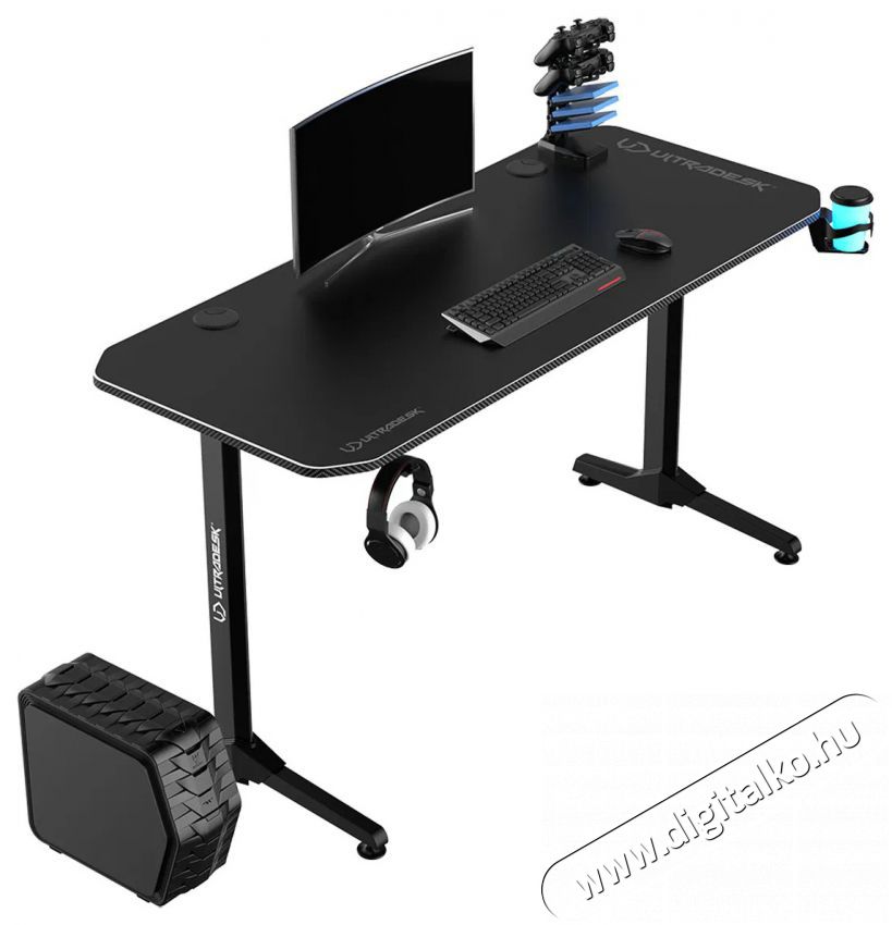 ULTRADESK Frag Black Iroda &eacute;s sz&aacute;m&iacute;t&aacute;stechnika - Egy&eacute;b sz&aacute;m&iacute;t&aacute;stechnikai term&eacute;k - 530744