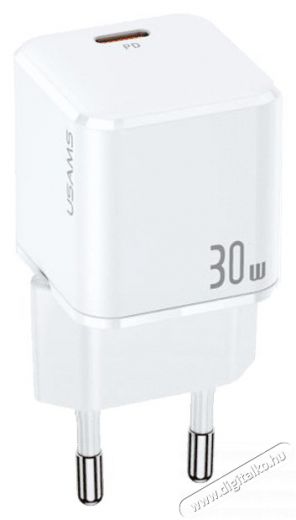 Usams CC148TC02 Hálózati töltő 30W Mobil / Kommunikáció / Smart - Mobiltelefon kiegészítő / tok - Hálózati-, autós töltő - 382809