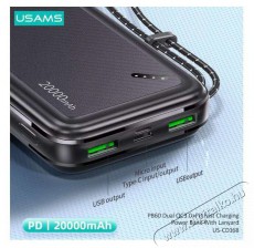 Usams 20KCD16801 Powerbank Mobil / Kommunikáció / Smart - Powerbank / Külső akkumulátor és töltő - 382816