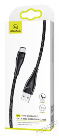 Usams SJ392USB01 adatkábel Mobil / Kommunikáció / Smart - Mobiltelefon kiegészítő / tok - Hálózati-, autós töltő - 465994