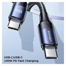 Usams SJ524USB01 adatkábel Mobil / Kommunikáció / Smart - Mobiltelefon kiegészítő / tok - Hálózati-, autós töltő - 465995