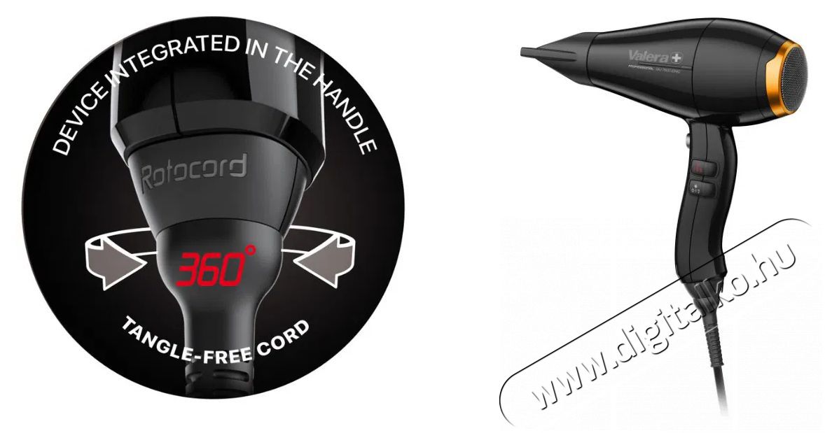 Valera Swiss Silent Jet 7500X Light RC D Sz&eacute;ps&eacute;g&aacute;pol&aacute;s / Eg&eacute;szs&eacute;g - Haj&aacute;pol&aacute;s - Hajsz&aacute;r&iacute;t&oacute; - 510719