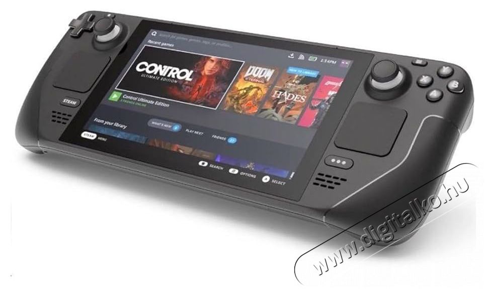 Valve Steam Deck OLED Console 512GB Iroda &eacute;s sz&aacute;m&iacute;t&aacute;stechnika - J&aacute;t&eacute;k konzol - Kontroller - 520261