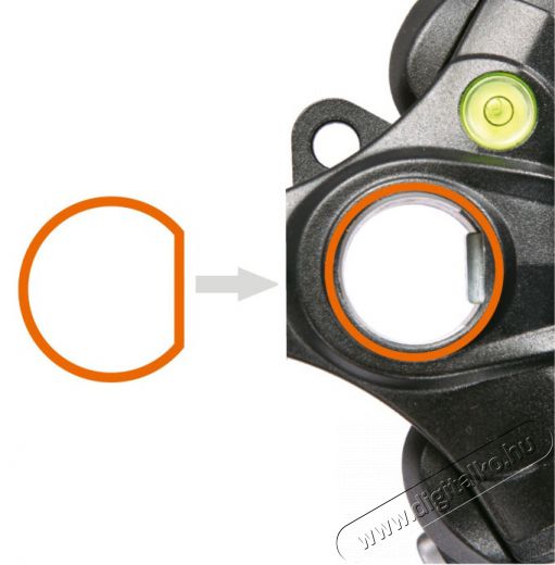 Vanguard ABEO PRO 283CGH karbon háromlábú állvány pisztolymarkolatos gömbfejjel Fotó-Videó kiegészítők - Állvány - Tripod állvány - 265987