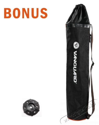 Vanguard AUCTUS PLUS 283CT karbon háromlábú állvány Fotó-Videó kiegészítők - Állvány - Tripod állvány - 266010