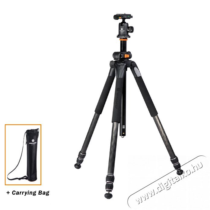 Vanguard ALTA PRO 253CB 100 karbon háromlábú állvány gömbfejjel Fotó-Videó kiegészítők - Állvány - Tripod állvány - 281973
