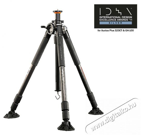 Vanguard AUCTUS PLUS 323CT Karbon háromlábú állvány Fotó-Videó kiegészítők - Állvány - Tripod állvány - 279026