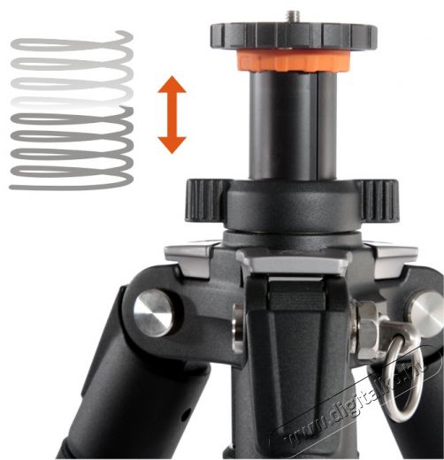 Vanguard AUCTUS PLUS 323CT Karbon háromlábú állvány Fotó-Videó kiegészítők - Állvány - Tripod állvány - 279026