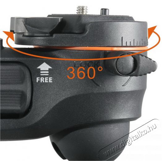 Vanguard ESPOD CX 233AGH Aluminium tripod pisztolyfejjel Fotó-Videó kiegészítők - Állvány - Tripod állvány - 279036