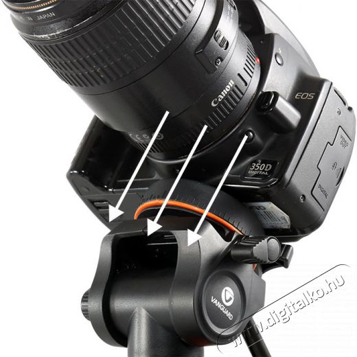 Vanguard ESPOD CX 203AP aluminium állvány fejjel Fotó-Videó kiegészítők - Állvány - Tripod állvány - 275577