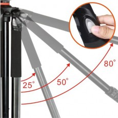 Vanguard ABEO PRO 283AB Aluminium háromlábú állvány gömbfejjel Fotó-Videó kiegészítők - Állvány - Tripod állvány - 278993