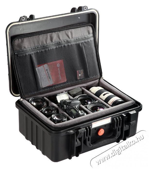 Vanguard SUPREME 40D fotó/videó tagolt bőrönd Fotó-Videó kiegészítők - Fotó-videó táska / tok - Bőrönd / koffer - 266153