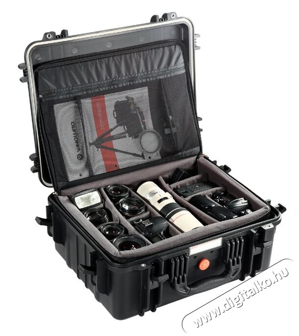 Vanguard SUPREME 46D fotó/videó tagolt bőrönd Fotó-Videó kiegészítők - Fotó-videó táska / tok - Bőrönd / koffer - 266155