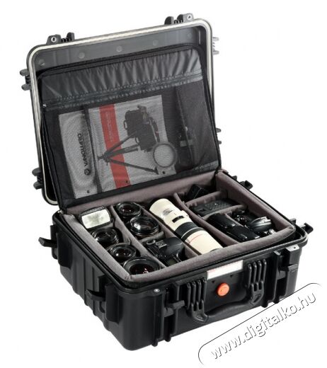 Vanguard SUPREME 46D fotó/videó tagolt bőrönd Fotó-Videó kiegészítők - Fotó-videó táska / tok - Bőrönd / koffer - 266155