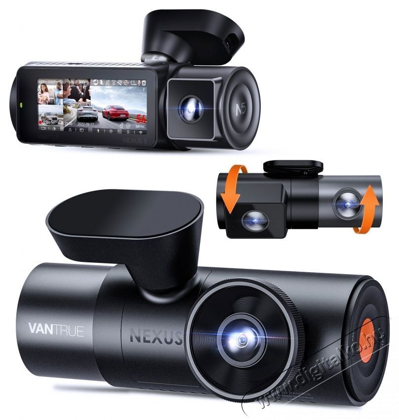 Vantrue N5 Aut&oacute;s kamera Aut&oacute;hifi / Aut&oacute; felszerel&eacute;s - Tolat&oacute; radar / kamera - Tolat&oacute; radar / kamera - 531412