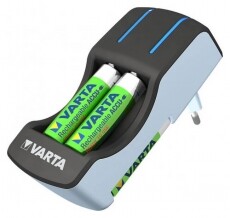 Varta Pocket töltő + 4x2100mAh akkumulátor  Akkuk és töltők - Elem méretű akku és töltő - Szettben - 336680