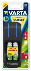 Varta Pocket Töltő + 4x2600mAh akku Akkuk és töltők - Elem méretű akku és töltő - Szettben - 336679
