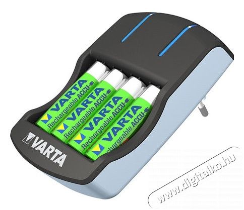 Varta Plug Töltő + 4x2100mAh akku Akkuk és töltők - Elem méretű akku és töltő - Szettben - 336678