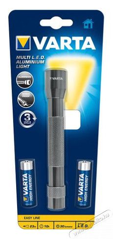 Varta Multi LED Aluminium Light zseblámpa Háztartás / Otthon / Kültér - Világítás / elektromosság - Zseblámpa / elemlámpa - 336672