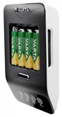 Varta 57685101441 LCD Ultra Fast Charger/4db AA 2100mAh akku/akku töltő Akkuk és töltők - Elem méretű akku és töltő - Szettben - 386619