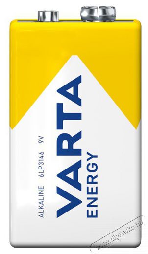 Varta 4122229411 Energy 9V (6RL61) alk&aacute;li elem 1db/bliszter Akkuk &eacute;s t&ouml;ltők - Elem - 388034