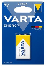 Varta 4122229411 Energy 9V (6RL61) alk&aacute;li elem 1db/bliszter Akkuk &eacute;s t&ouml;ltők - Elem - 388034