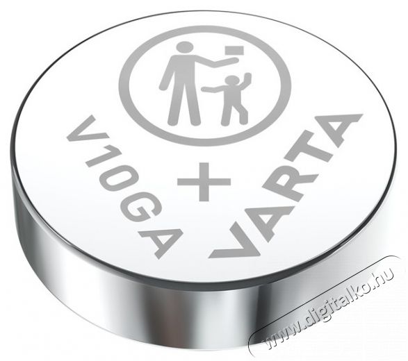 Varta 4274112401 V10GA alkáli gombelem 1 db/bliszter Akkuk és töltők - Elem - 388031