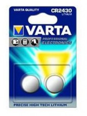 Varta 6430101402 CR2430 lítium gombelem 2db/bliszter Akkuk és töltők - Elem - 388029
