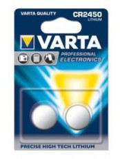 Varta 6450101402 CR2450 lítium gombelem 2 db/bliszter Akkuk és töltők - Elem - 388030