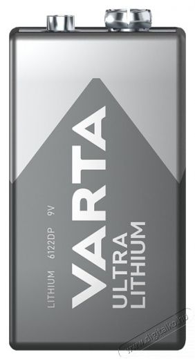 Varta 6122301401 Professional 9V Lithium elem 1db/bliszter Akkuk és töltők - Elem - 388268