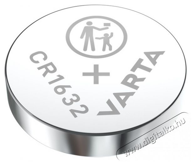 Varta 6632112401 CR1632 Lithium gombelem 1db/bliszter Akkuk és töltők - Elem - 388209