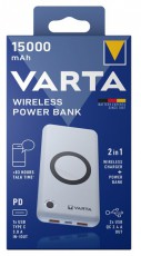Varta 57908101111 hordozható 15000mAh powerbank + vezeték nélküli töltő Mobil / Kommunikáció / Smart - Powerbank / Külső akkumulátor és töltő - 404976