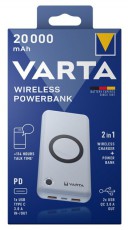 Varta 57909101111 hordozható 20000mAh powerbank+ vezeték nélküli töltő Mobil / Kommunikáció / Smart - Powerbank / Külső akkumulátor és töltő - 404977