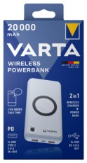 Varta 57909101111 hordozható 20000mAh powerbank+ vezeték nélküli töltő Mobil / Kommunikáció / Smart - Powerbank / Külső akkumulátor és töltő - 404977