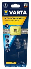 Varta 18631201401 Outdoor Sports Ultralight H30R/sárga/fejlámpa Háztartás / Otthon / Kültér - Világítás / elektromosság - Fejlámpa - 406949