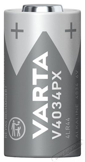 Varta 4034101401 V4034PX (4LR44) 6V alkáli fotó- és kalkulátorelem 1 db/bliszter Akkuk és töltők - Elem - 412140