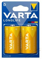 Varta Longlife Góliát D (LR20) alkáli elem 2db/bliszter Akkuk és töltők - Elem - 405231