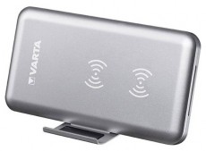 Varta 57912101111 ezüst vezeték nélküli gyorstöltő Mobil / Kommunikáció / Smart - Powerbank / Külső akkumulátor és töltő - 410870