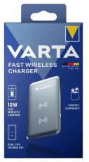 Varta 57912101111 ezüst vezeték nélküli gyorstöltő Mobil / Kommunikáció / Smart - Powerbank / Külső akkumulátor és töltő - 410870