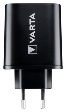 Varta 57958101401 univerzális 2x USB, Type C, 5,4 A fekete hálózati töltő Iroda és számítástechnika - Notebook kiegészítő - Notebook töltő / hálózati adapter - 414507