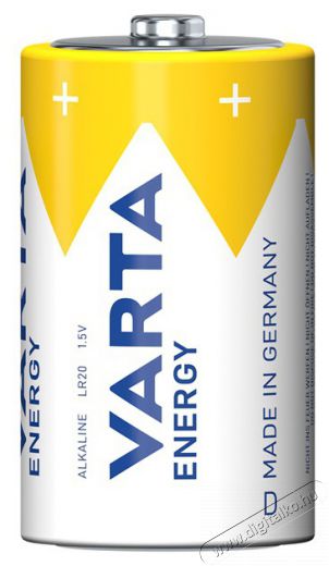 Varta 4120229412 Energy D (LR20) alkáli góliát elem 2db/bliszter Akkuk és töltők - Elem - 435597