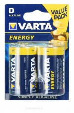 Varta 4120229412 Energy D (LR20) alkáli góliát elem 2db/bliszter Akkuk és töltők - Elem - 435597