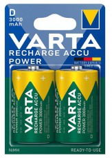 Varta 56720101402 Ready2Use D (HR20) 3000mAh góliát akku 2db/bliszter Akkuk és töltők - Elem - 438166