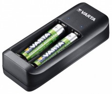 Varta 57651201421 Value USB Duo töltő + 2db AAA 800 mAh akkumulátor Akkuk és töltők - Elem méretű akku és töltő - Töltő - 436730