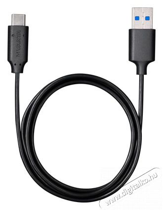 Varta 57944101401 1m USB - Type C fekete adat- és töltőkábel Iroda és számítástechnika - Számítógép tartozék - USB kábel - 455562