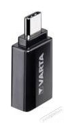 Varta 57946101401 USB - Type C fekete adapter Mobil / Kommunikáció / Smart - Mobiltelefon kiegészítő / tok - Kábel / átalakító - 455592
