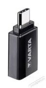 Varta 57946101401 USB - Type C fekete adapter Mobil / Kommunikáció / Smart - Mobiltelefon kiegészítő / tok - Kábel / átalakító - 455592