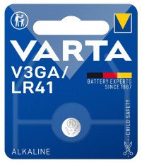 Varta 24261101401 V3GA/LR41 alk&aacute;li gombelem Akkuk &eacute;s t&ouml;ltők - Elem - 497975